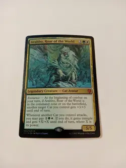 Arahbo, Roar of the World Foil MTG Commander 2017 NM - Image 2