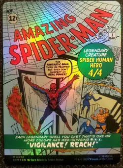 Peter Parker (0232) (Borderless) Marvel's Spider-Man Foil - Image 2