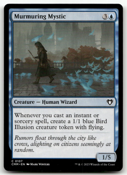 FOIL Murmuring Mystic #107 Commander Masters CMM Magic MTG - Image 1