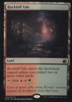 Rockfall Vale - Innistrad: Midnight Hunt: #266, Magic: The Gathering Nm C278 - Image 1