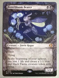 MTG / Bitterbloom Bearer / ECL / #310 / Regular (Showcase) / Mythic / NM - Image 1