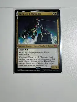 MTG, TMNT | Dark Leo & Shredder, Regular | #0142 - Image 1