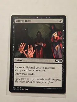 Village Rites - Core Set 2021 M21 - LP - Common - Instant - Image 1