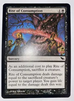 Rite of Consumption Shadowmoor #76 LP Common - Image 1