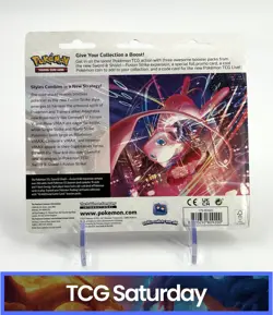 POKEMON FUSION STRIKE 3 PACK BLISTER ESPEON PROMO FACTORY SEALED - Image 2