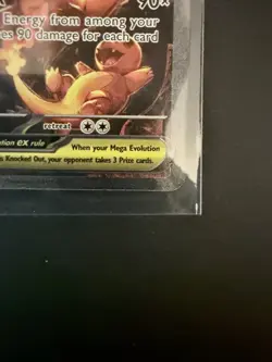 Mega Charizard X EX 125/094 SIR NM Me02: Phantasmal Flames Pokemon TCG - Image 5