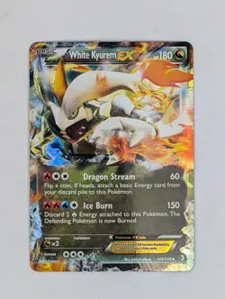 Pokemon White Kyurem EX Boundaries Crossed 103/149 Holo Rare EX EN - Image 1