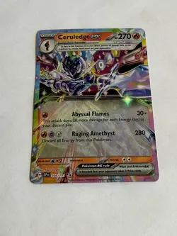 Pokemon TCG Ceruledge ex 036/191 Sv08: Surging Sparks Double Rare Near Mint - Image 2