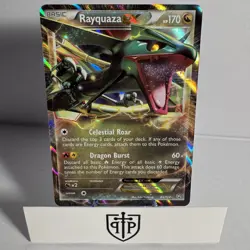 Pokemon TCG - Rayquaza EX 85/124 Dragons Exalted - Holo Ultra Rare - LP - Image 1