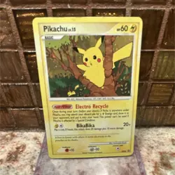 Pokemon Pikachu Diamond & Pearl Promo Holo 60 HP English Card DP16 - Image 1