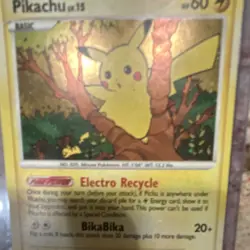 Pokemon Pikachu Diamond & Pearl Promo Holo 60 HP English Card DP16 - Image 3