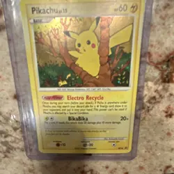 Pokemon Pikachu Diamond & Pearl Promo Holo 60 HP English Card DP16 - Image 4