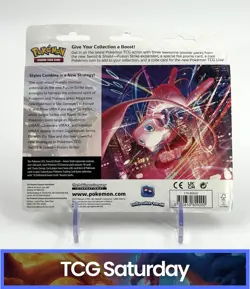 POKEMON FUSION STRIKE 3 PACK BLISTER ESPEON PROMO FACTORY SEALED - Image 2