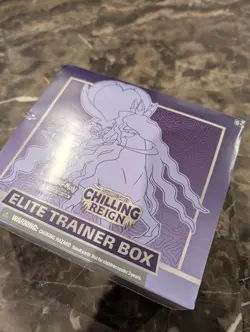 Pokemon Chilling Reign Shadow Rider Calyrex Elite Trainer Box ETB New Sealed - Image 2