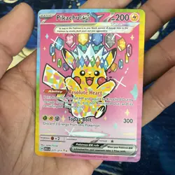 Pokemon TCG Pikachu ex 277/217 Ascended Heroes Special Illustration Rare NM SIR - Image 3