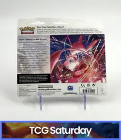 POKEMON FUSION STRIKE 3 PACK BLISTER ESPEON PROMO FACTORY SEALED - Image 2