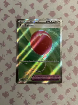 Air Balloon Ultra Rare ME01: Mega Evolution 166/132 NM Holo Pokemon TCG - Image 1