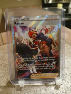 Pokemon TCG Raihan GG65/GG70 Galarian Gallery Crown Zenith Full Art - Image 1