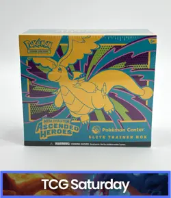 POKEMON CENTER ASCENDED HEROES ELITE TRAINER BOX ETB PC FACTORY SEALED - Image 1