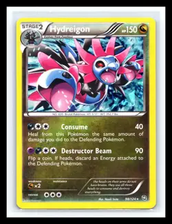 💥 Pokemon 2012 TCG - Hydreigon Dragons Exalted #98/124 - Holo Rare - Image 1