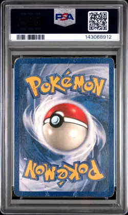 1999 POKEMON FOSSIL #6 HAUNTER-HOLO PSA 1 - Image 2