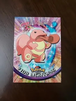 NM! Lickitung #108 - Topps Pokemon Blue Label TV Animation Edition - Image 1