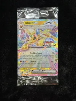 Jolteon ex Pokemon Prismatic Evolutions Surprise box SEALED #30 - Image 1
