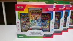 4x Pokemon TCG First Partner Illustration Collection Series 1 Box - Image 2