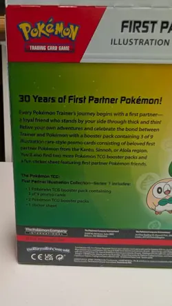 4x Pokemon TCG First Partner Illustration Collection Series 1 Box - Image 5