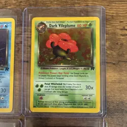 Pokemon TCG Vintage Team Rocket Lot Holo Dark Charizard w/ swirl 🌀ALL MP/MP+ - Image 4
