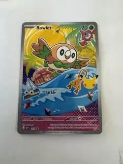 Rowlet, Litten, Popplio First Partner Illustration Set Pokemon - Image 2