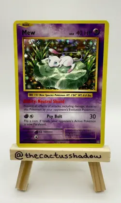 Pokemon XY Evolutions Mew Holo 53/108 - LP/NM - Image 1