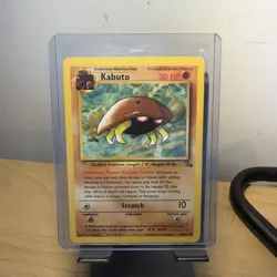 Kabuto #050 Fossil Set Original Series WOTC Pokemon TCG - Image 1