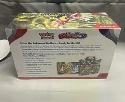 Pokemon TCG Scarlet and Violet Build and Battle Stadium Factory Sealed - Image 3