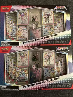 Pokemon TCG: Prismatic Evolutions & UPC Charizard Collection Factory Sealed - Image 1