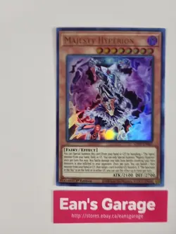 YuGiOh Majesty Hyperion 1st Edition GFP2-EN007 Ultra Rare foil MN - Image 2