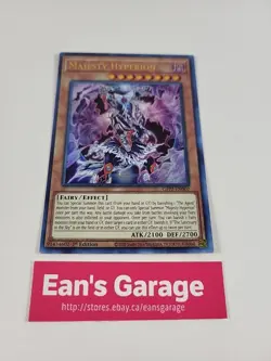 YuGiOh Majesty Hyperion 1st Edition GFP2-EN007 Ultra Rare foil MN - Image 5