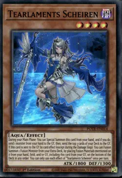 Tearlaments Scheiren 1st Ed Super Rare POTE-EN014 Yu-Gi-Oh! - Image 1