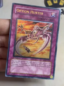 Option Hunter SOI-EN058 Ultimate Rare 1st Edition YuGiOh! NM - Image 2