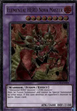 Elemental Hero NOVA Master Unl Ed Ultimate GENF-EN093 Yu-Gi-Oh! - Image 1