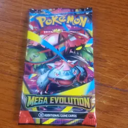 Lot 3 TCG Pokemon 2 Mega Evolution Booster Packs + 1 Surging Spark Trading Cards - Image 3