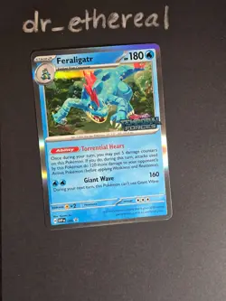 Feraligatr - 089 (Prerelease) [Staff] - SV: Scarlet & Violet Promo Cards (SVP) - Image 1