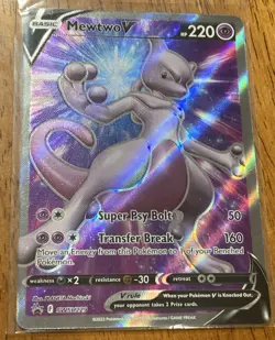 2022 Mewtwo V SWSH229 SWSH: Sword & Shield Promo Cards Holo Pokemon - Image 1