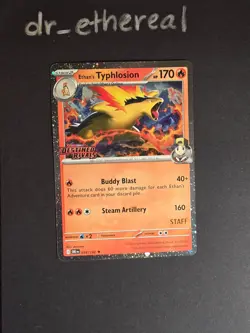Ethan's Typhlosion (Prerelease) [Staff] - Miscellaneous Cards & Products (MCAP) - Image 1