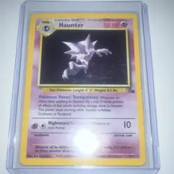 Pokemon Haunter Regular Base Set 6/62 Pokemon Card TCG English - Image 2