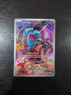 Team Rocket's Wobbuffet 203 Sv: Scarlet & Violet Promo Cards Holo - Image 1