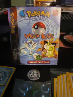 1999 Pokemon Water Blast Jungle Theme Deck 9 jungle cards 39 base set cards - Image 2