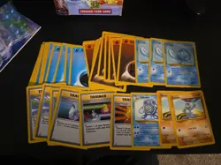 1999 Pokemon Water Blast Jungle Theme Deck 9 jungle cards 39 base set cards - Image 5