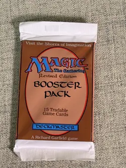 MTG Revised Booster Pack 15 cards Brand New - Image 1