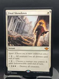 Final Showdown 11 M Outlaws of Thunder Junction NM MTG - Image 1